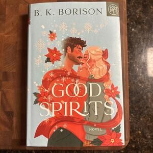 Good Spirits B. K. Borison Hardback Book BOTM. Great Condition Holiday Romance